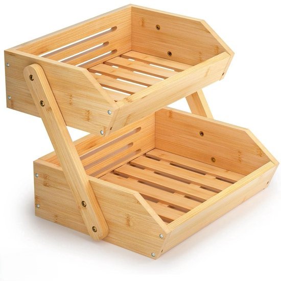 Ceruzo Fruit & Vegetable Rack Multi - Layer Kitchen Storage Organizer for Fresh Produce - Afanaya